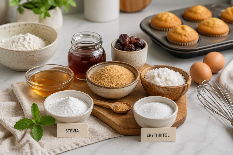 How to replace sugar in baking