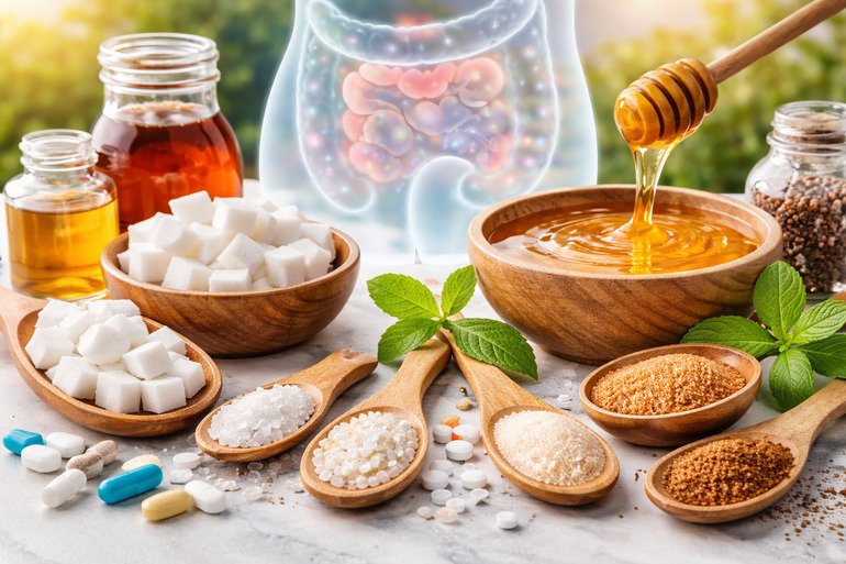 Effect of sweetener on gut health