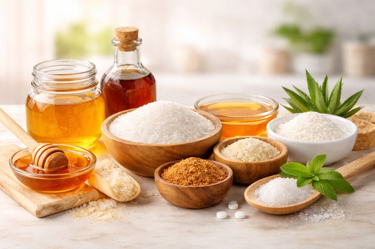 Glycemic index of different sweeteners