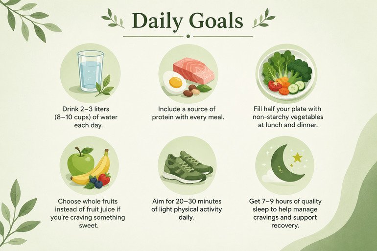 Daily goals